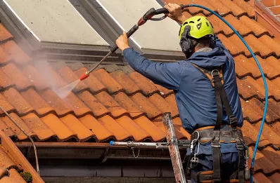 Démoussage et hydrofuge de toiture à Lassouts